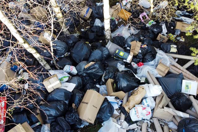 A combined total of £20,306.83 for littering bags of household waste in Pendle was handed out to 23 people