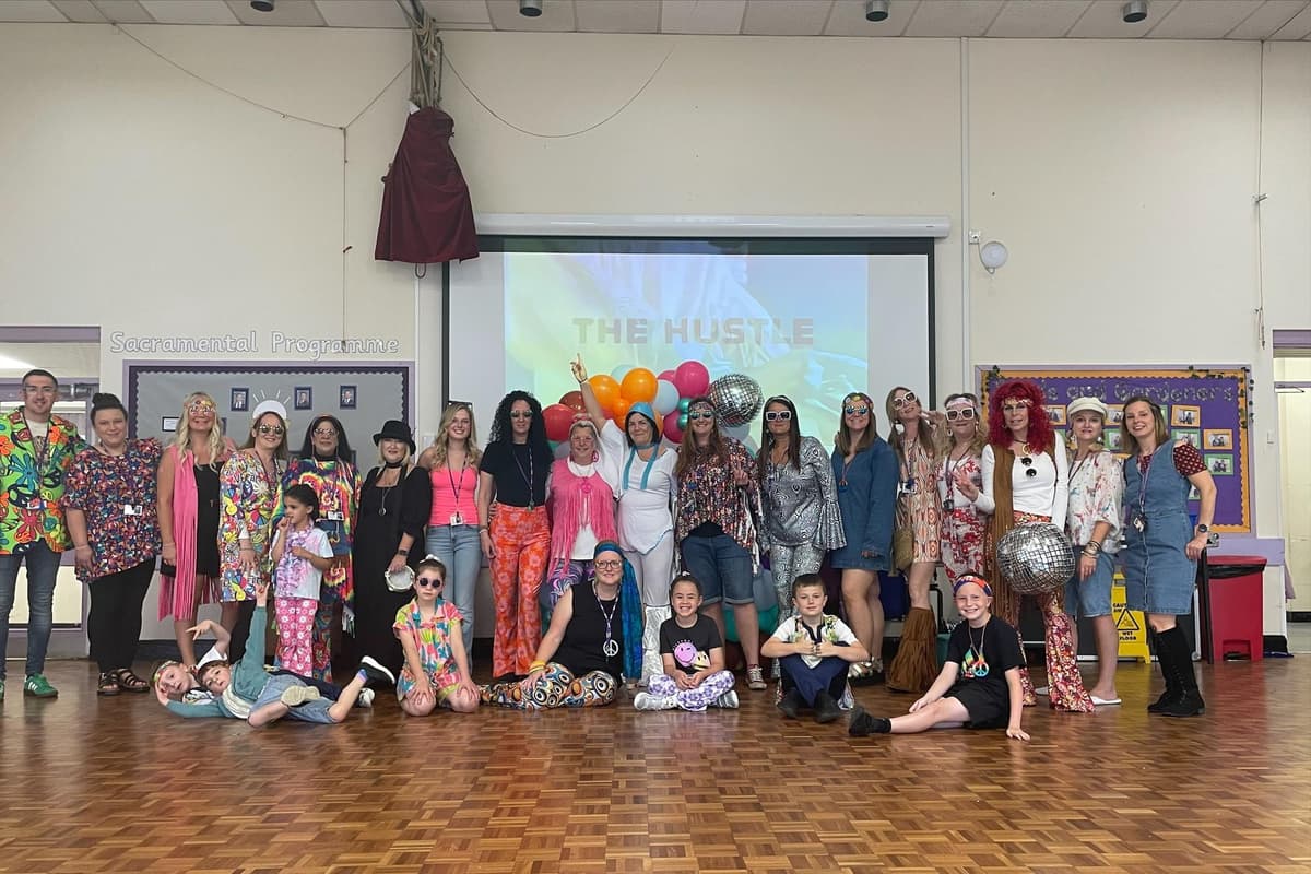 Laura Bushell St Mary Magdalene's RC Primary School in Burnley celebrates its 50th ...