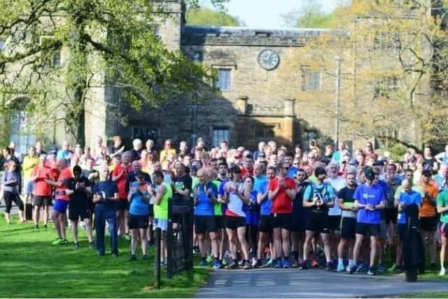 The moving moment hundreds of Burnley park runners stopped to clap for Jez Bradshaw who lost his battle against cancer in April