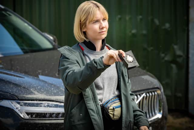 Lauren Lyle starred as rising young detective Karen Pirie in the new ITV police drama of the same name