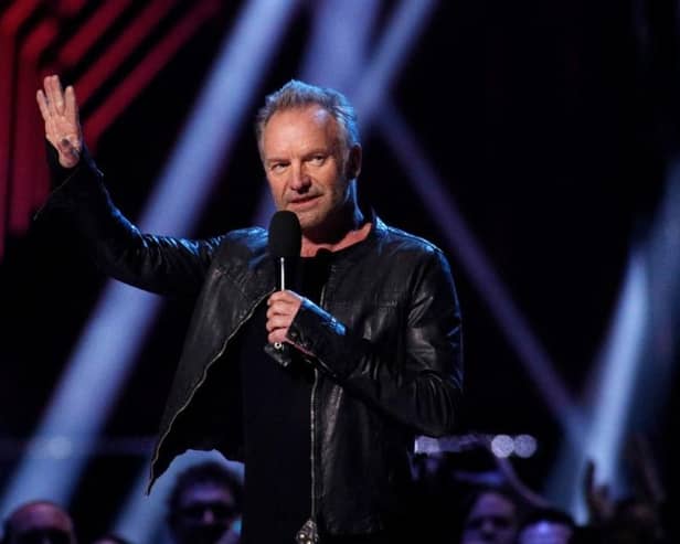 Sting will be performing at the Lytham Festival
