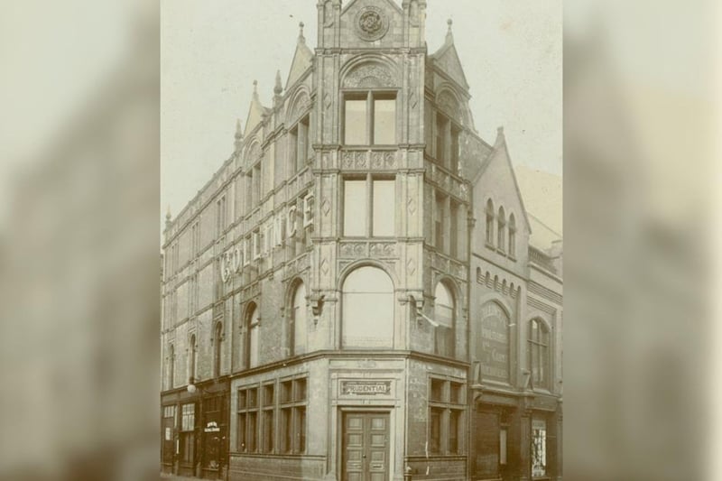Collinge's Furniture Shop in St James' Street, Burnley, around 1893. Credit: Lancashire County Council