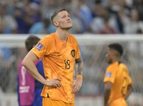 Wout Weghorst has recently been representing the Netherlands at the Qatar World Cup (Photo by JUAN MABROMATA/AFP via Getty Images)