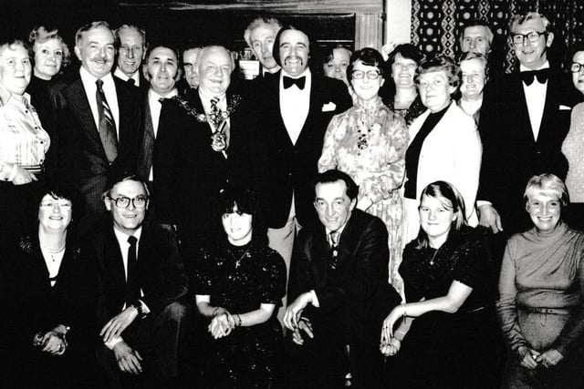 An evening of cabaret and music organised by the committee at Walter Street Working Men’s Club, Brierﬁeld, raised well over £100 for the Mayoress of Pendle’s fund. It featured singing by Mr David Gott, Mrs Marion Langley, Mrs Connie Mason and conjuring by Mr Bill Edmondson. Mike King was the compere.