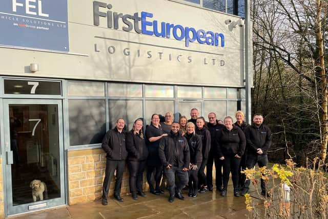 Jenna says her staff at First European Logistics are like 'one big family'