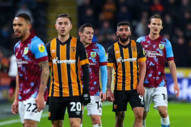 Burnley's Connor Roberts lines up

The EFL Sky Bet Championship - Hull City v Burnley - Wednesday 15th March 2023 - MKM Stadium - Kingston upon Hull