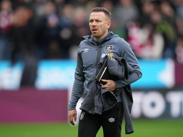 Burnley's Welsh assistant manager Craig Bellamy arrives for the English Premier League football match between Burnley and Arsenal at Turf Moor in Burnley, north-west England on February 17, 2024. (Photo by Andy Buchanan / AFP)