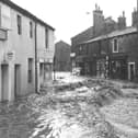 A picture of Earby floods in 1964