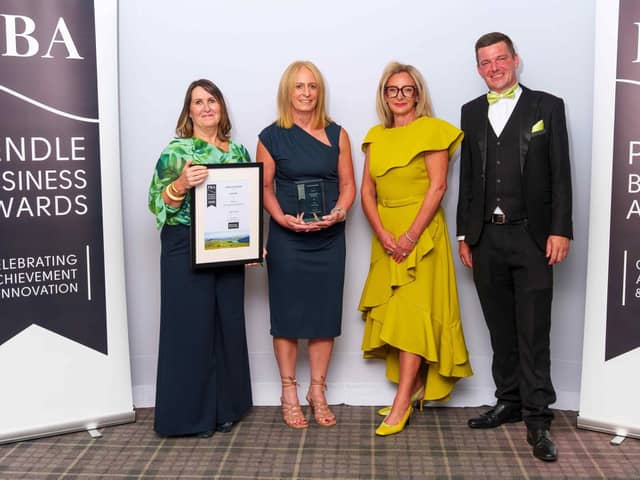 Pendleside Hospice has been named Green Award winner at the Pendle Business Awards in recognition of its outstanding commitment to sustainability and environmental responsibility.