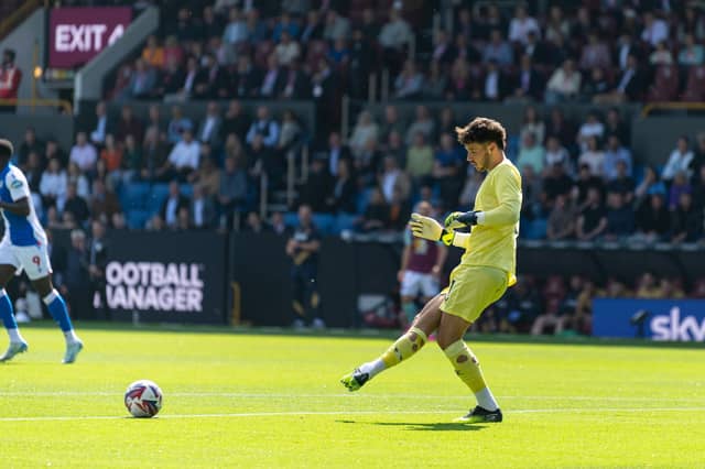 Got away with his error inside the first 15 seconds but made a big save to deny Tyrhys Dolan late into the game. Photo: Kelvin Lister-Stuttard