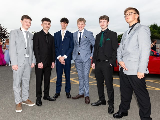 Pupils from Burnley High enjoying their prom at Crow Wood Hotel. Photo: Kelvin Lister-Stuttard