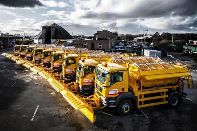 Lancashire County Council's gritters are set for a re-route