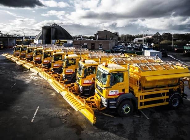 Lancashire County Council's gritters are set for a re-route