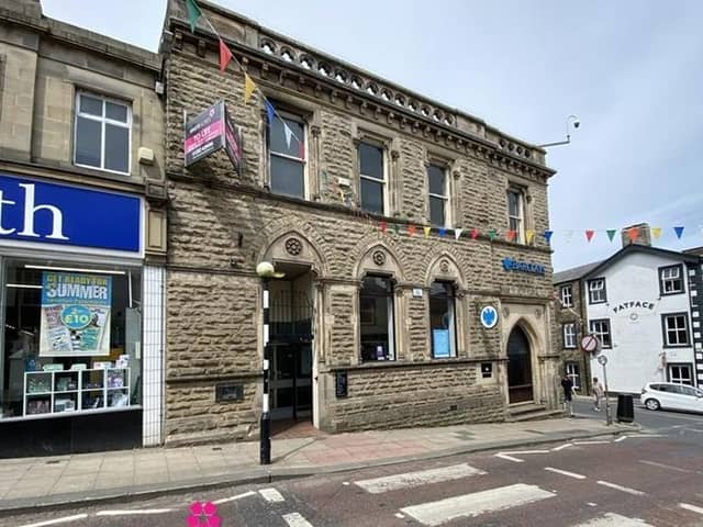 The former Barclays Bank in Clitheroe is being transformed into a wine bar