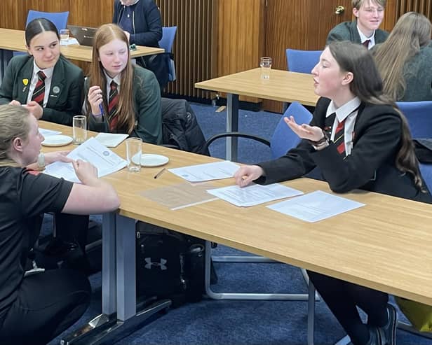 Pupils aged between 13 and 16 from schools across the region met local leaders in preparation for CORVS 2 this summer, the second annual student climate ‘Conference of Ribble Valley Schools’