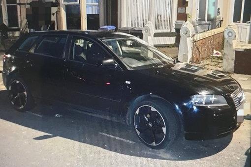 This distinctive Audi was stopped in Blackpool on March 5.
Checks found it to be on false plates, disguising the fact it had no insurance. The driver also had an expired driving licence 
The vehicle was seized.