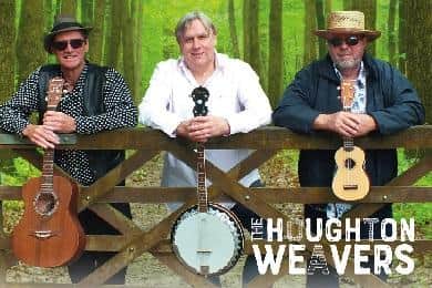 Comedy folk trio the Houghton Weavers are coming to Colne Muni later this year