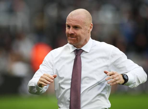 Sean Dyche, Manager of Burnley. (Photo by Ian MacNicol/Getty Images)