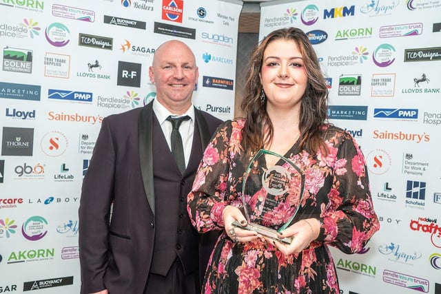 The Digital Marketing Award went to Luckie-Rae Pepper from Lloyd BMW and Mini. Sponsored by Thorne Fire and Security.
