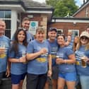 Some of the participants in the Ribble Valley Pub Walk
