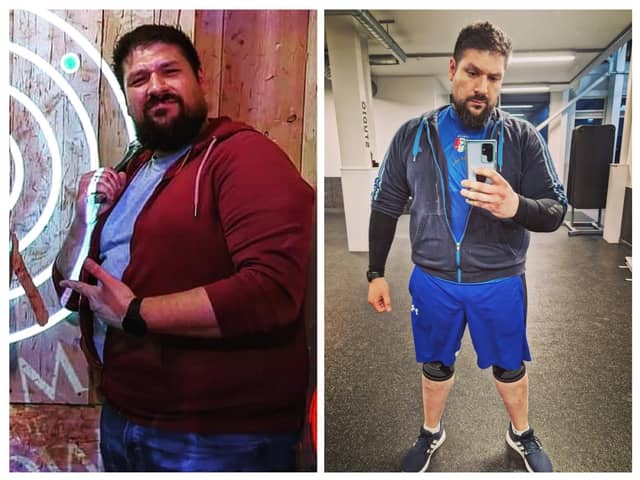 Salvatore Leone, who has shed four stone since January, is planning to cycle 600 miles in 60 days for charities MIND and Prostate Cancer UK