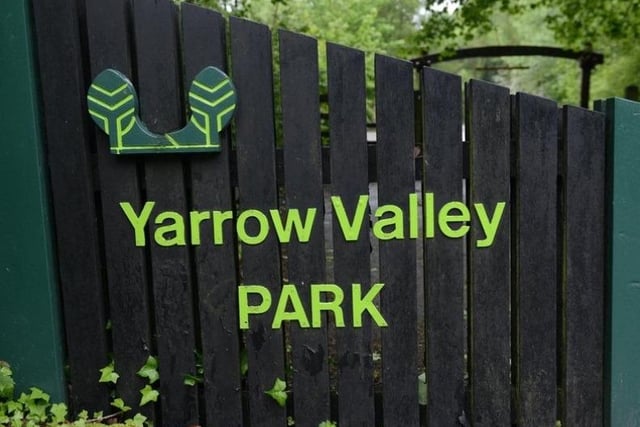 Yarrow Valley Park is a 700-acre country park in Chorley. It follows the River Yarrow for about six miles. It contains much woodland and includes nature reserves, lakes, a play area and cafe