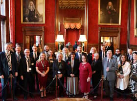 One Lancashire - MPs and senior councillors gather at Westminster, including Lancashire County Counil leader Phillippa |Williamson (front, centre)