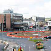 The roundabout on Yorkshire Street has now been completely removed as part of the Town 2 Turf development. Photo: Kelvin Lister-Stuttard
