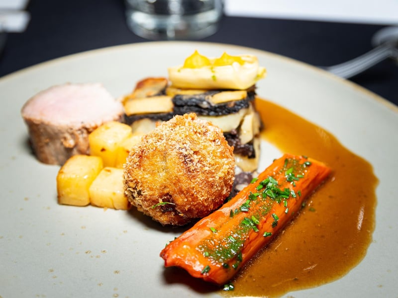 The food which was served at the Waste Not Feast More event at Down At Town in Burnley Town Centre. Photo: Kelvin Lister-Stuttard