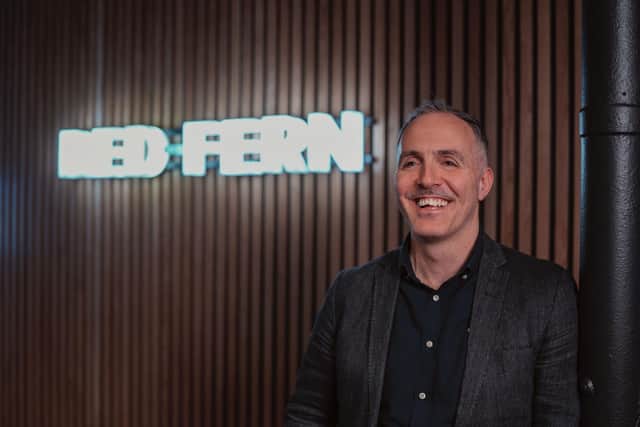 Sean Redfearn, who is MD of Burnley based Red-Fern Media which is based at Slater Terrace