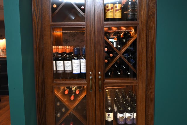 If you're a fan of a Malbec or something more light bodied then the red wine cabinet is your friend
