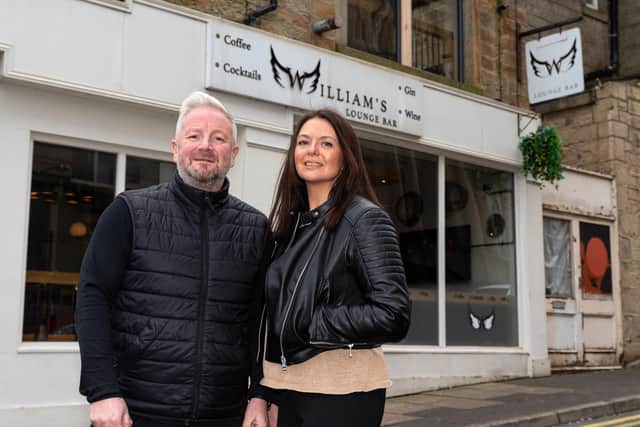 Neil Crossley and Keira Crossley, the owners of William's Lounge Bar in Burnley. Photo: Kelvin Stuttard