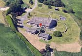 Hunters Oak Barn has operated as a holiday let for over seven years (Credit: Google Earth)