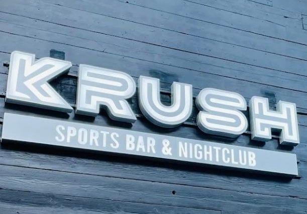Krush Sports Bar & Nightclub at 158-159 Friargate, Preston, has a Google reviews rating of 4.5 out of 5