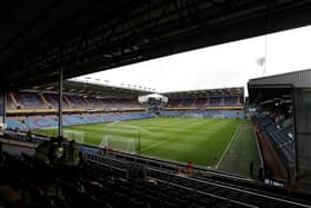 BURNLEY, ENGLAND - APRIL 24: General view inside the stadium prior to the Premier League match between Burnley and Wolverhampton Wanderers at Turf Moor on April 24, 2022 in Burnley, England. (Photo by Jack Thomas - WWFC/Wolves via Getty Images)