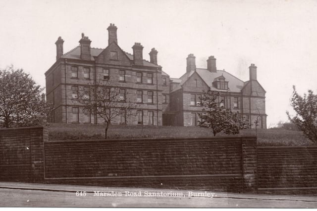 The Marsden Road Sanatorium stood on a bend in Marsden Road. It was built to treat a number of infectious diseases, in 1899
