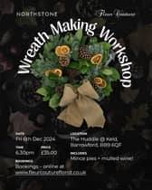 Join Fleur Couture for Wreath making at Keld