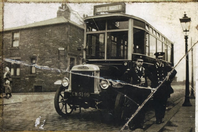 Burnley’s first Corporation owned bus was a Burnley built Knape bus, with a Leyland engine, twelve of which were purchased in 1924
