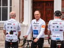 Panaz founder Tony Attard cycled from London to Lancashire