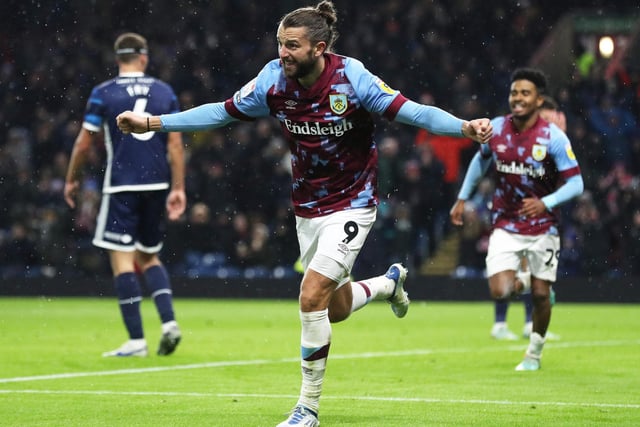Struggled to get into the game and make his presence felt in the final third. Snuffed out by the combination of Darragh Lenihan and Dael Fry, but pressed well from the front, held the ball up nicely when dropping deeper, which allowed Burnley's leading scorer to offload the ball to his team-mates.