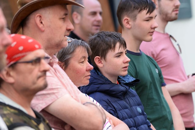 Snooker fans watching the action on screens located in Tudor Square and the Winter Gardens, Sheffield last year