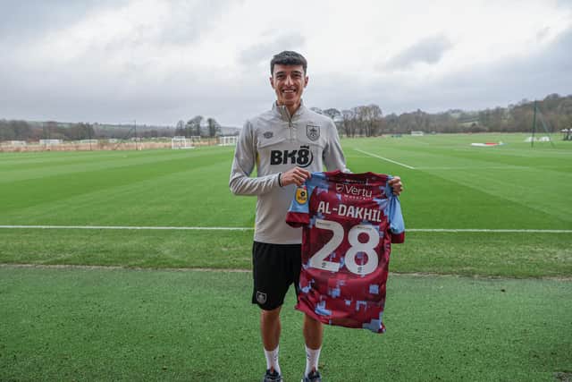 Defender Ameen Al-Dakhil became Burnley's first signing of the January transfer window after joining from Sint-Truiden