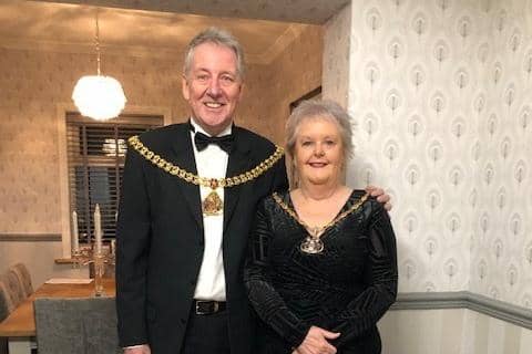 The former Mayor and Mayoress of Burnley Coun. Mark Townsend and his wife Kerry have thanked the people of Burnley for helping them to raise over £31,00o during their term in office