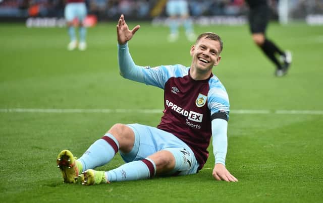 Matej Vydra of Burnley. (Photo by Nathan Stirk/Getty Images)