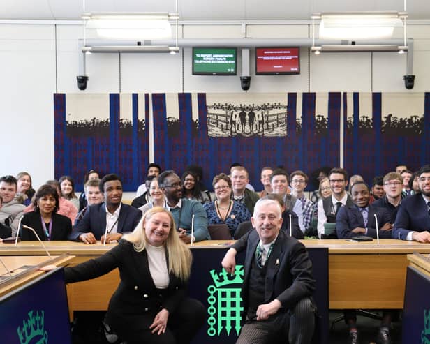 The young people met with Speaker of the House Sir Lynsey Hoyle and Lisa Cameron MP Chair of Disability APPG to speak about how policymakers can help them overcome challenges in school, college and work