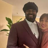 Georgia Cecile with Gregory Porter