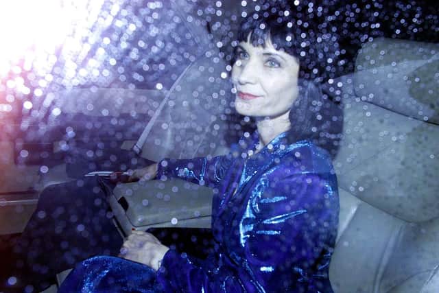 File photo dated 26/08/2000 of Mystic Meg, arriving for the wedding reception of Anthea Turner and husband Grant Bovey's at the couple's Surrey home.