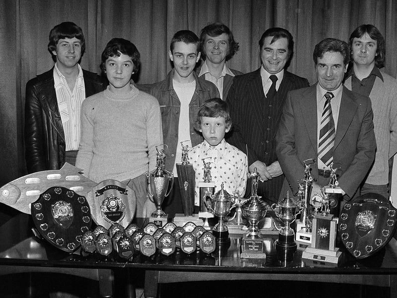 Sunnydale Angling Club, 41 years ago. Did you win any trophies?