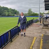 A huge £200,000 improvement scheme has been carried out at the Padiham’s Arbories Memorial Sports Ground. Padiham Sports Club secretary and trustee Alan Smith is pictured here at the ground.