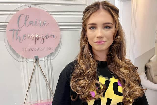 Colne schoolgirl Isabelle Hargreaves, 16, a pupil at Park High School, took an ethical approach to her prom and was rewarded with a full make over.